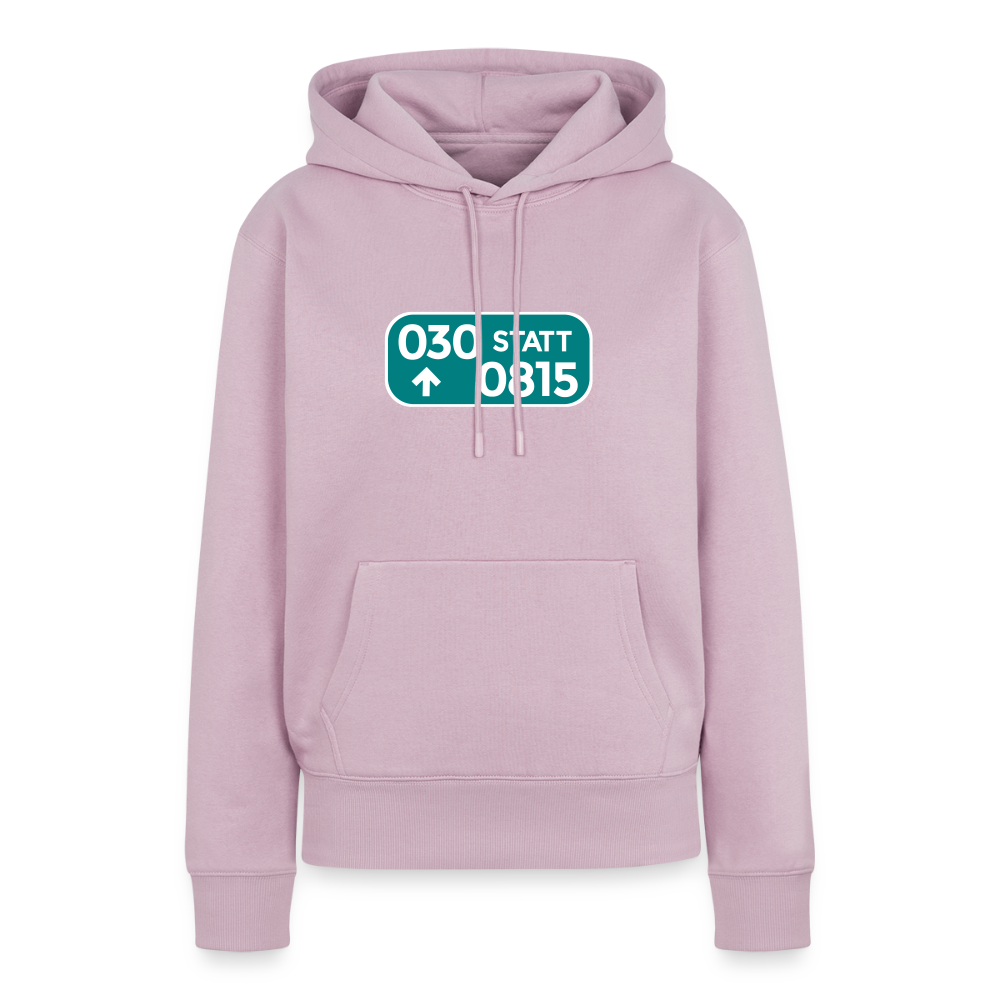 030 statt 0815 - Frauen Premium Hoodie - Altrosa