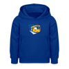 Bär in U-Bahn Kommt - Kinder Hoodie - Royalblau