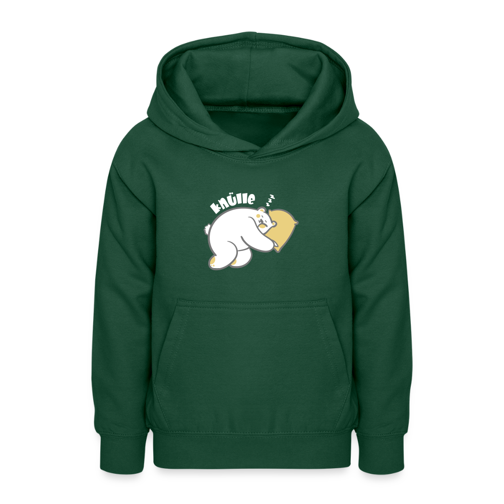 Knülle - Teenager Hoodie - Flaschengrün