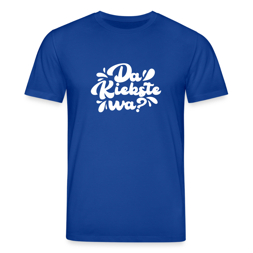 Kiekste - Unisex Bio T-Shirt - Dunkelblau