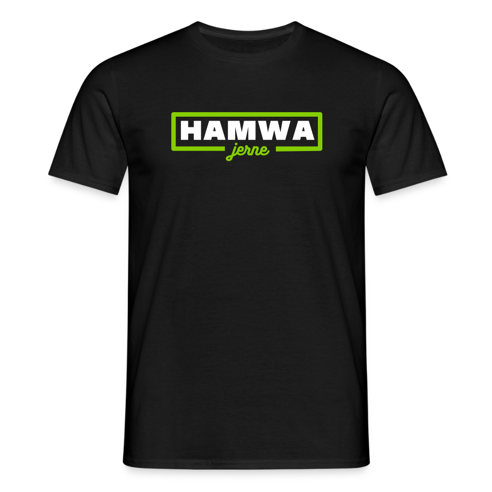 hamwa - Männer Premium T-Shirt - Schwarz