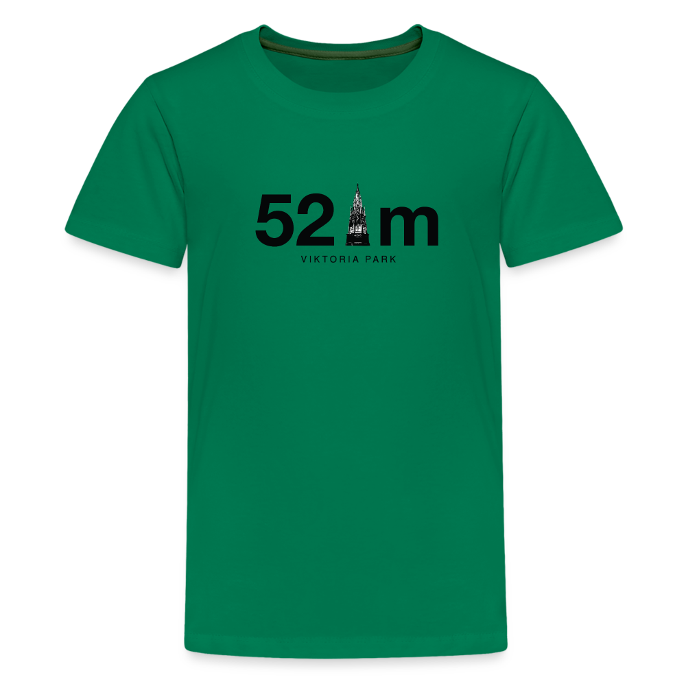 52 m Viktoria Park - Teenager Premium T-Shirt - Kelly Green