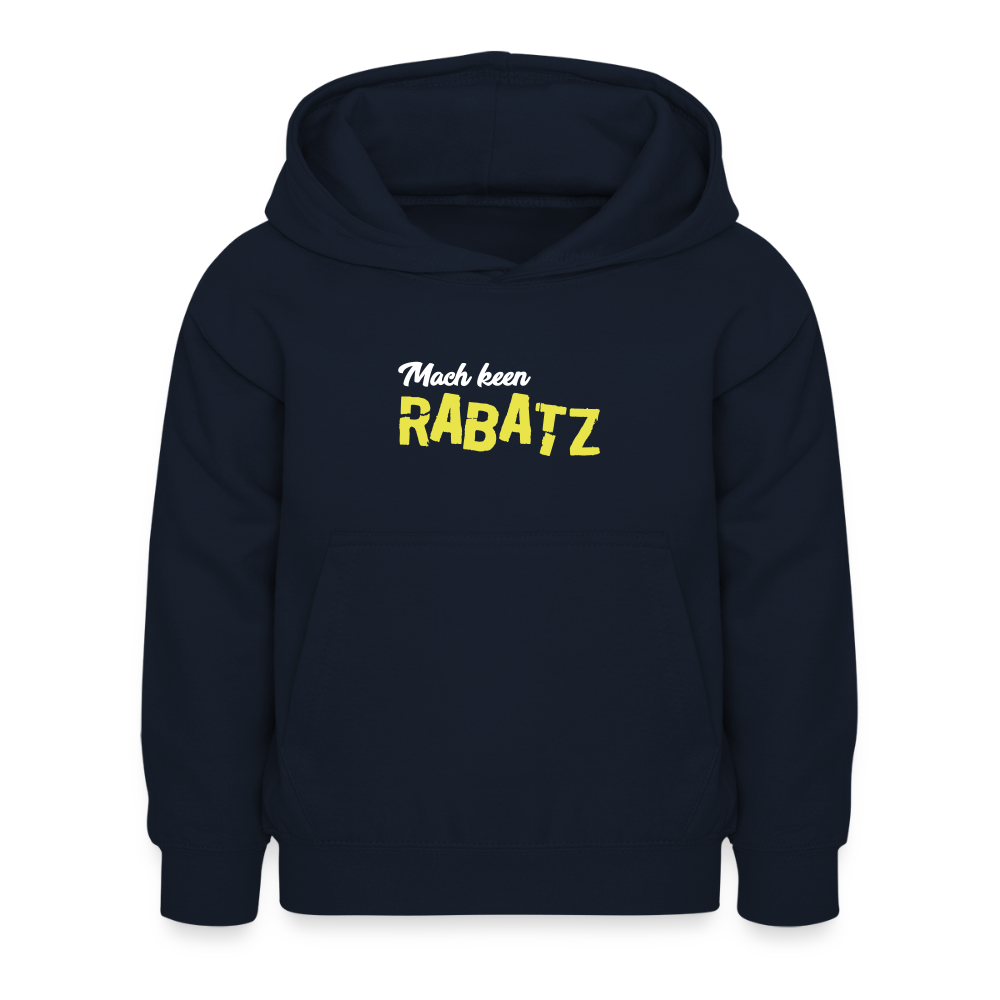 Mach keen Rabatz - Kinder Hoodie - Navy