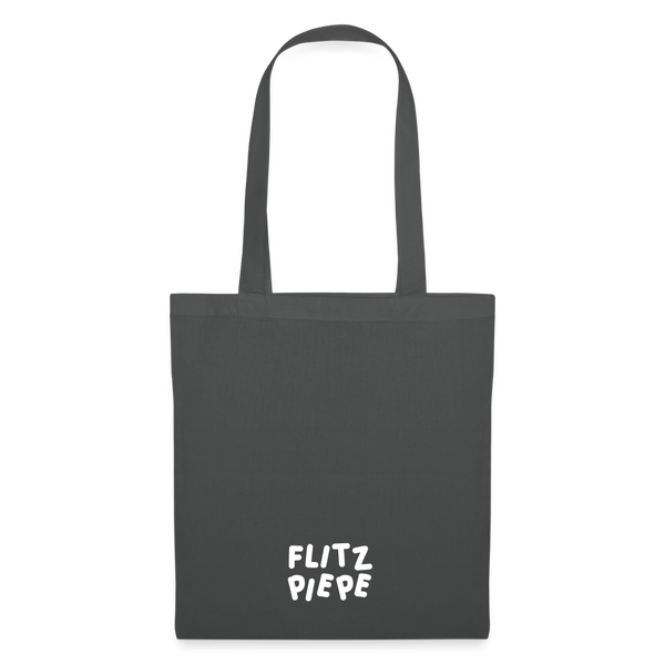 Flitz piepe - Stoffbeutel - Graphite