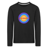 Grunewald Retro - Kinder Langarmshirt - Schwarz