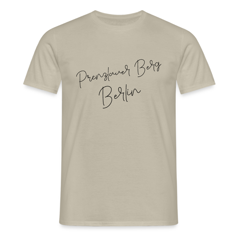 Prenzlauer Berg - Männer Premium T-Shirt - Sandbeige