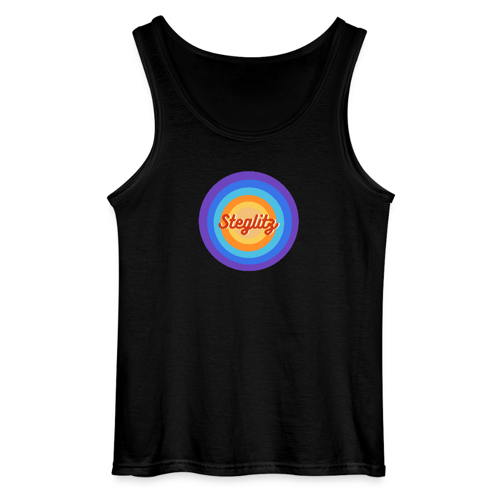 Steglitz Retro - Männer Tank Top - Schwarz