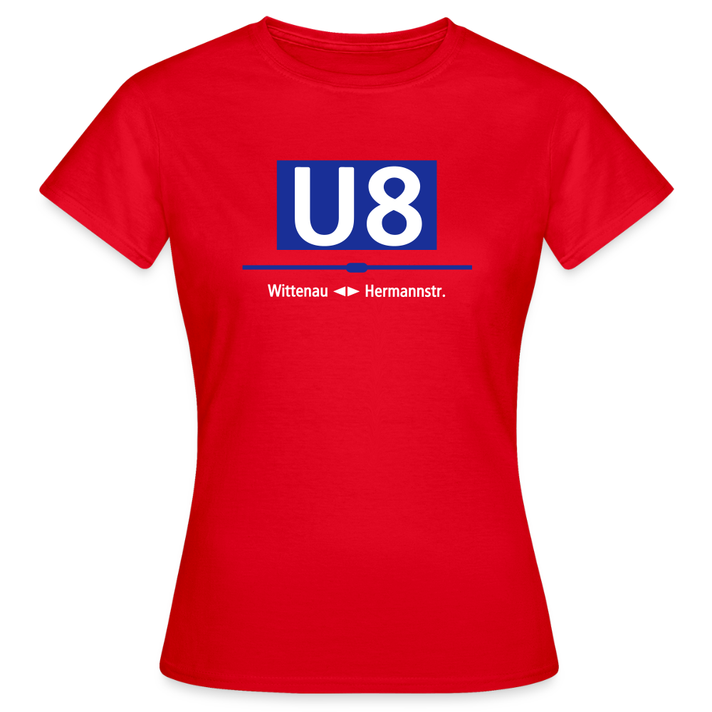 U8 - Frauen Premium T-Shirt - Rot