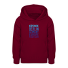 Köpenick Planet Earth - Teenager Hoodie - Bordeaux