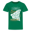 Panama oder Pankow - Teenager Premium T-Shirt - Kelly Green