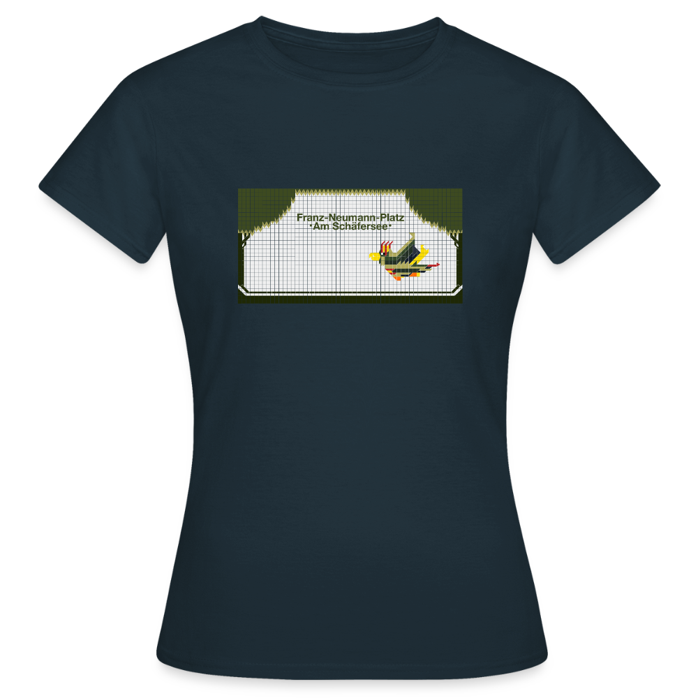 Franz-Neumann-Platz - Frauen Premium T-Shirt - Navy