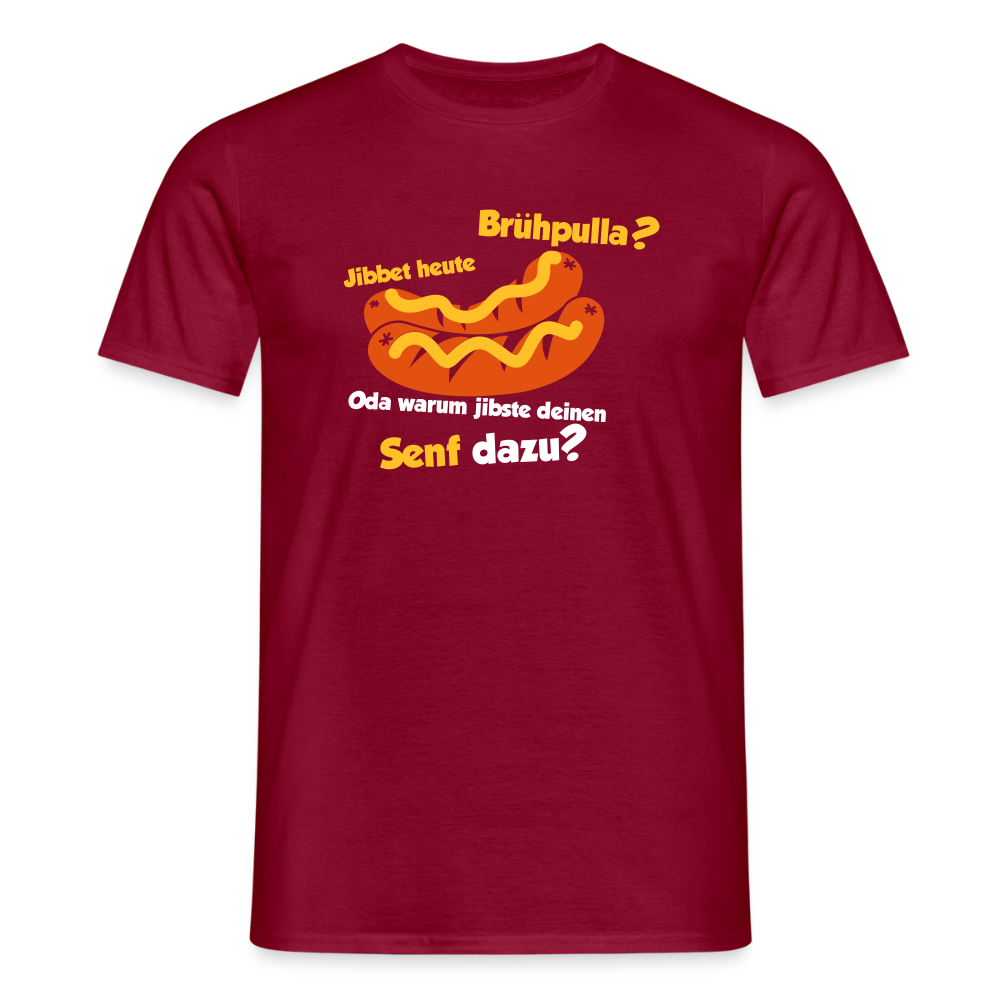 Jibbet Brühpulla - Männer Premium T-Shirt - Ziegelrot