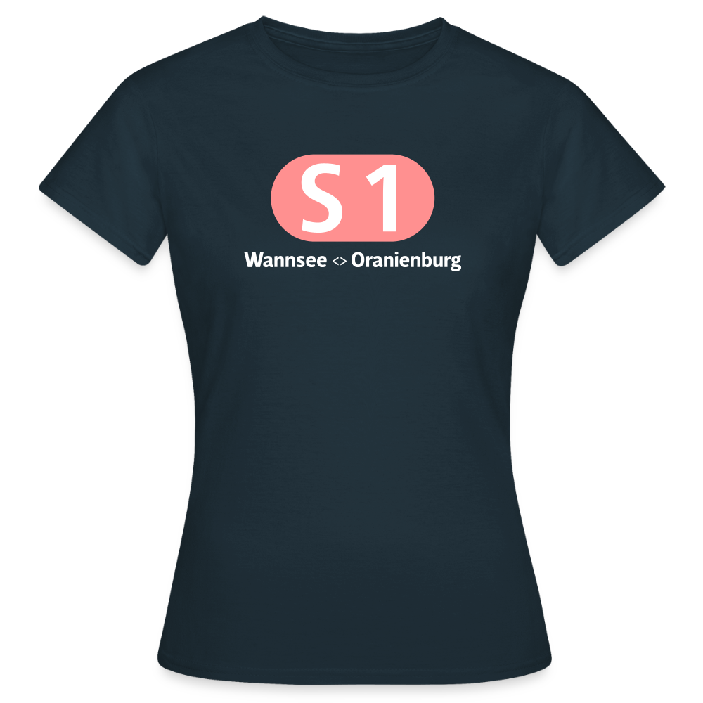 S1 - Frauen Premium T-Shirt - Navy