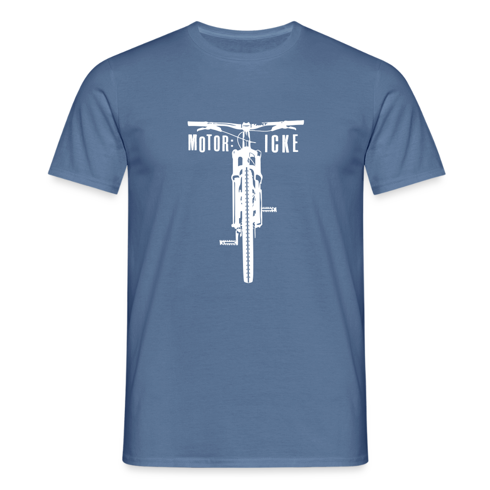 Motor icke - Männer Premium T-Shirt - Taubenblau