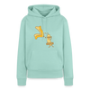 Nakedei - Frauen Premium Hoodie - Mint 