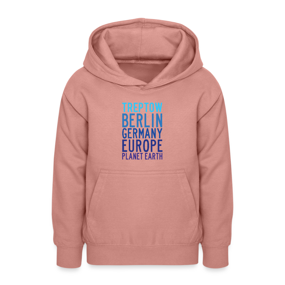 Treptow Planet Earth - Teenager Hoodie - Altrosa