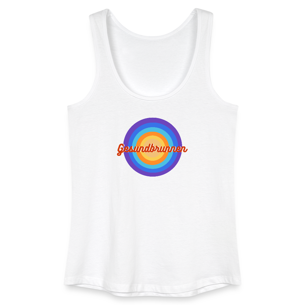 Gesundbrunnen Retro - Frauen Bio Tank Top - Weiß