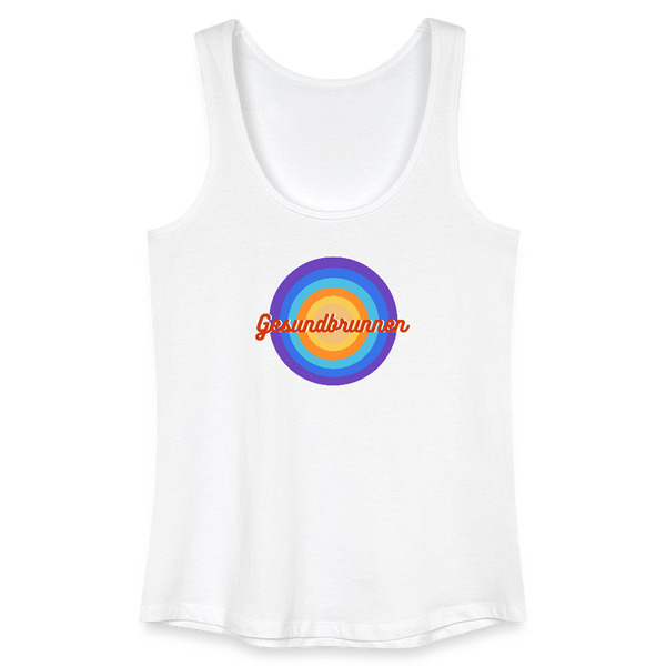 Gesundbrunnen Retro - Frauen Bio Tank Top - Weiß