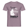 Teneriffa oder Tegel - Männer Premium T-Shirt - Lilagrau