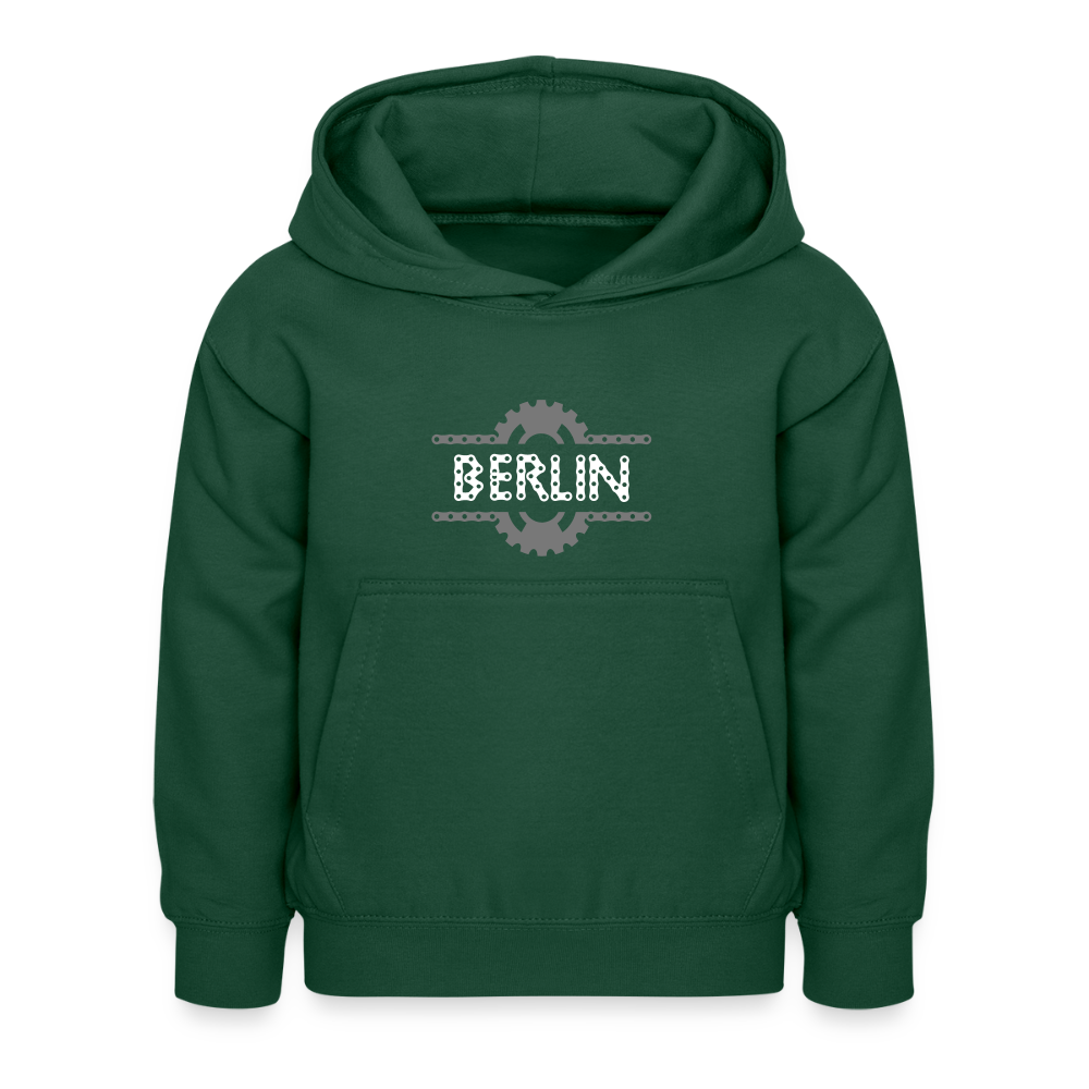 Berliner Fahrradkette - Kinder Hoodie - Flaschengrün
