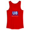 U8 - Frauen Bio Tank Top - Rot