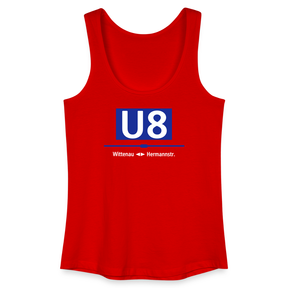 U8 - Frauen Bio Tank Top - Rot