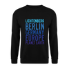 Lichtenberg Planet Earth - Unisex Pullover - Schwarz