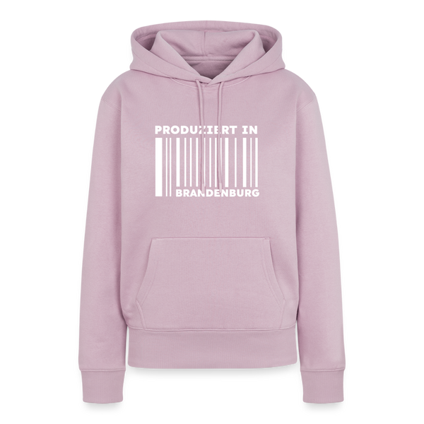 PRODUZIERT IN BRANDENBURG - Frauen Premium Hoodie - Altrosa