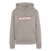 Uffjepasst! - Frauen Premium Hoodie - Taupe