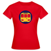 U-Bahntunnel - Frauen Premium T-Shirt - Rot