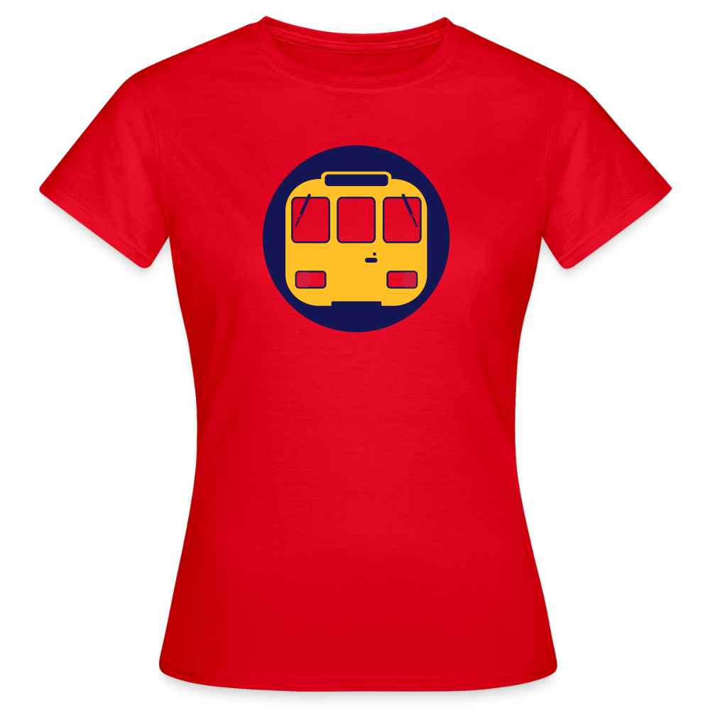 U-Bahntunnel - Frauen Premium T-Shirt - Rot