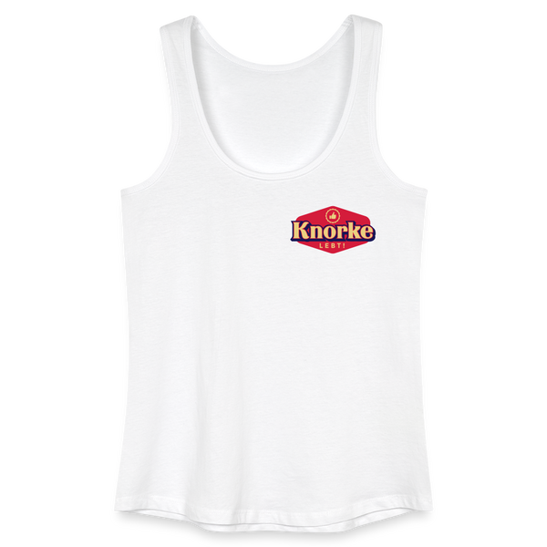 KNORKE lebt! - Frauen Bio Tank Top - Weiß