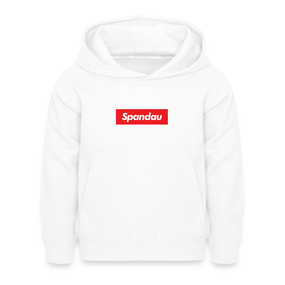Spandau rot - Kinder Hoodie - Weiß