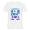 Schöneberg Planet Earth - Männer Premium T-Shirt - Weiß