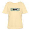 Voltastrasse -  Relaxed Rundhals Frauen Bio-T-Shirt - Creme