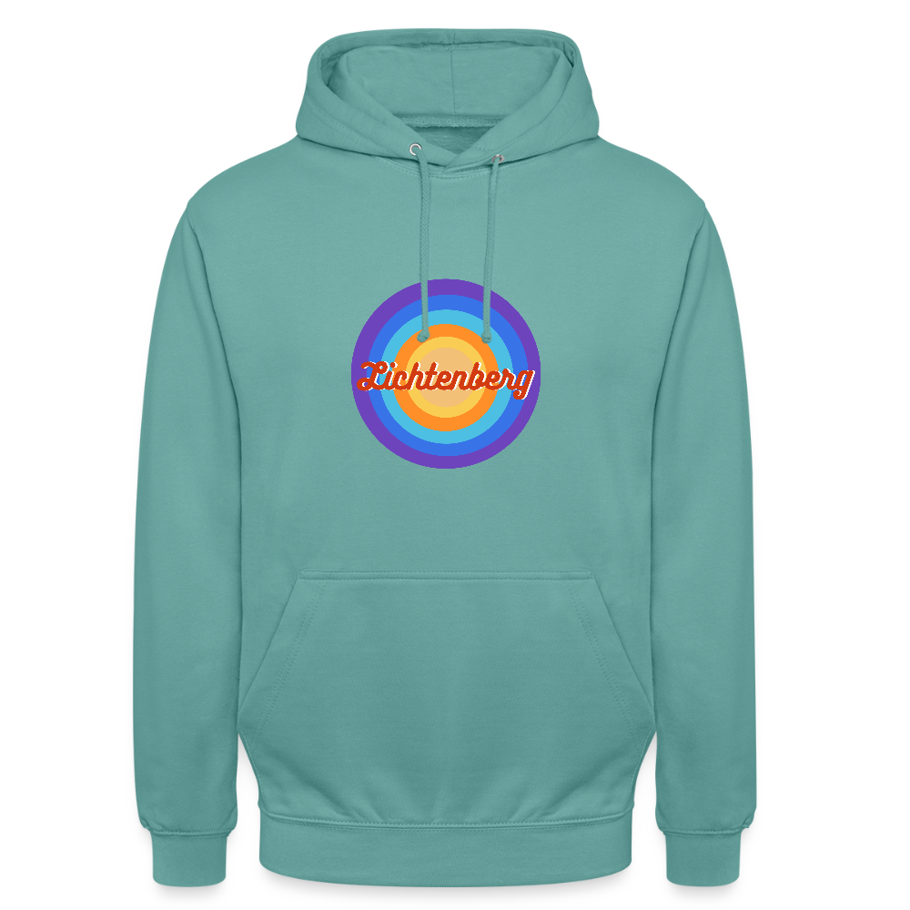 Lichtenberg Retro - Unisex Hoodie - Pastelltürkis