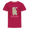 Marzipanien - Teenager Premium T-Shirt - dunkles Pink