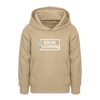 Tach ihr Flitzpiepen - Teenager Hoodie - Sand