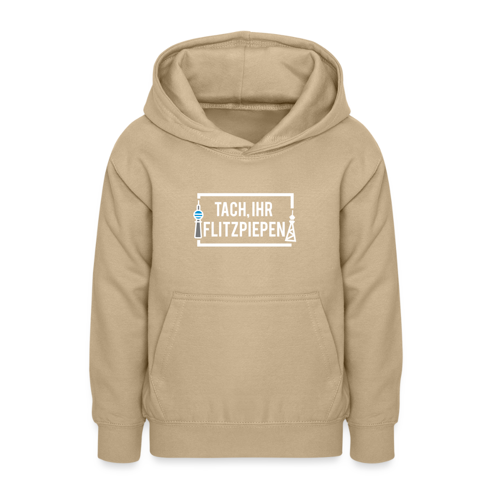 Tach ihr Flitzpiepen - Teenager Hoodie - Sand