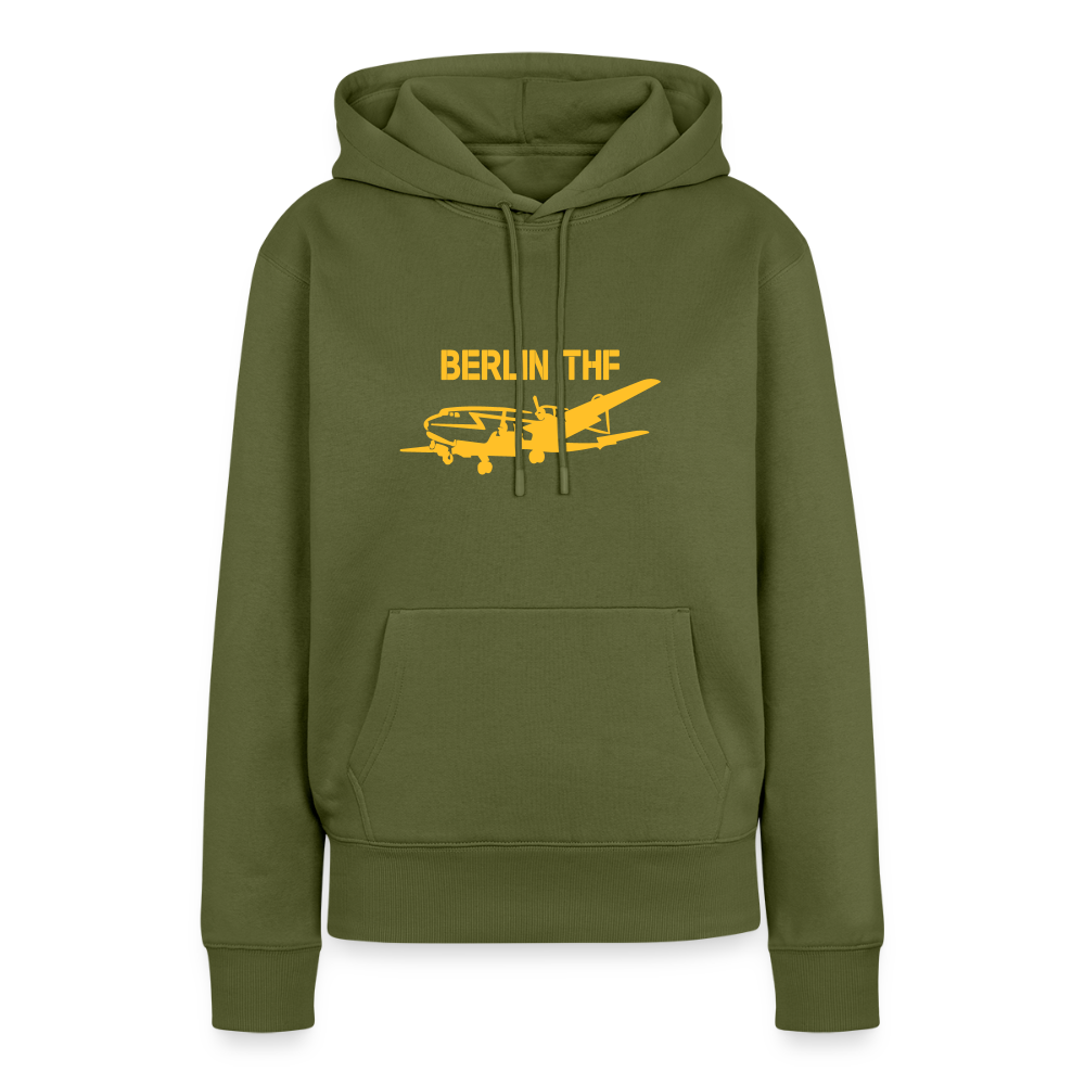 Berlin THF - Frauen Premium Hoodie - Khaki