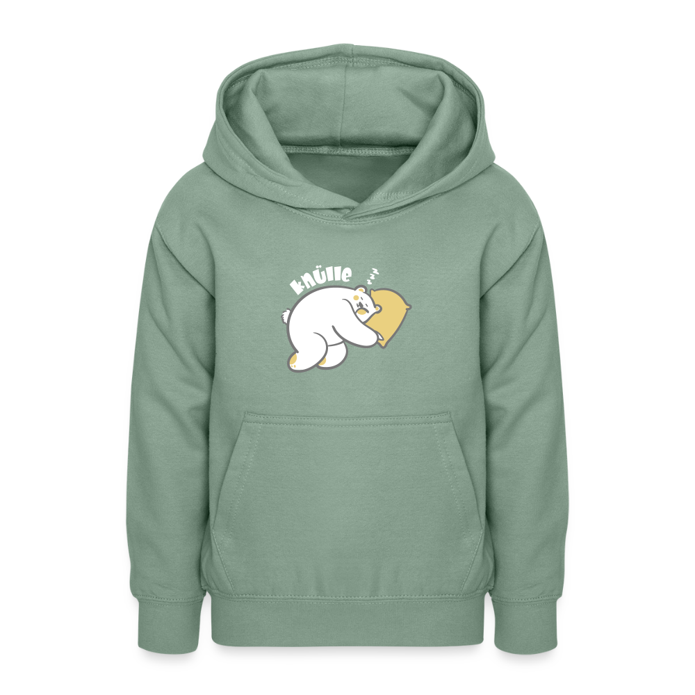 Knülle - Teenager Hoodie - Graugrün