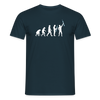 Evolution - Männer Premium T-Shirt - Navy