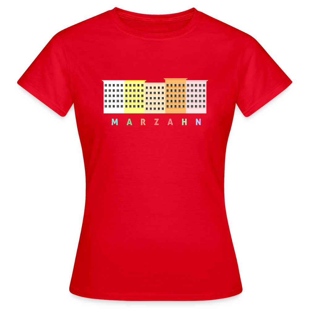 Marzahn - Frauen Premium T-Shirt - Rot
