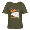 Westerland oder Wedding - Relaxed Rundhals Frauen Bio-T-Shirt - Khaki