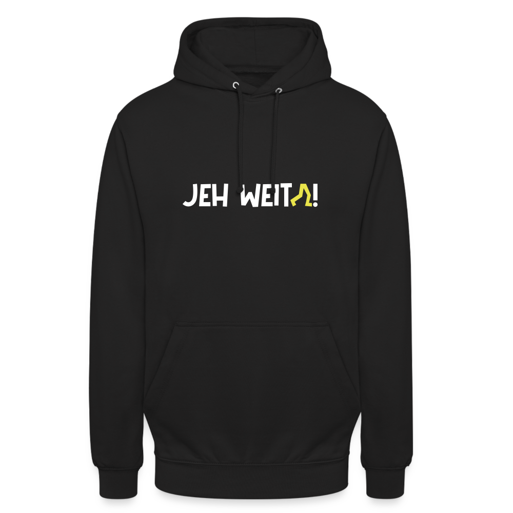 Jeh Weita! - Unisex Hoodie - Schwarz