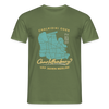 Chalkidiki oder Charlottenburg - Männer Premium T-Shirt - Militärgrün