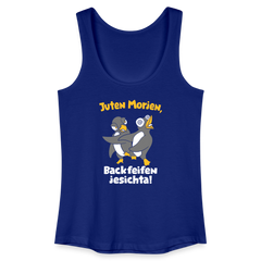Juten Morjen, Backfeifenjesichta! - Frauen Bio Tank Top