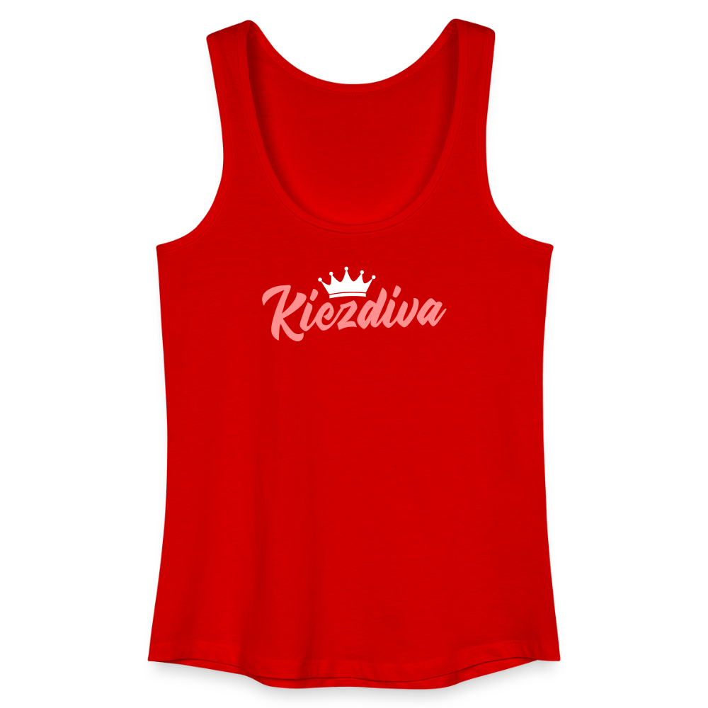 Kiezdiva - Frauen Bio Tank Top - Rot
