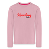 Kreuzberg Berlin - Kinder Langarmshirt - Hellrosa