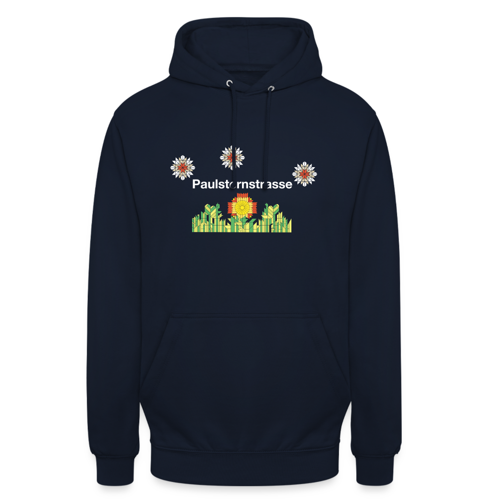 Paulsternstrasse - Unisex Hoodie - Navy
